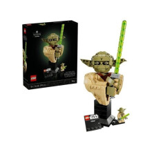 bouwset - LEGO - 75438 - Yoda-buste - 399 stukken - Voor volwassenen