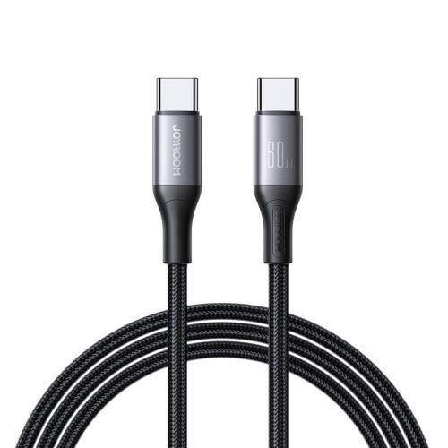 Joyroom Flash Series Fast Charging USB-C to USB-C Cable 60W, 1m - Black