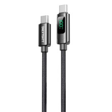 NEXTBATT USB-C-zu-USB-C-Kabel, 100 W, 5 A, 1 m - Schwarz