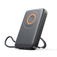 Joyroom 22,5W MagSafe Wireless Powerbank 10000mAh mit Ringständer - Schwarz
