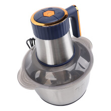 Hachoir alimentaire et moulin, bol de 5 L, moteur en cuivre.