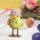 Easter couple lighted bird decor yellow hooded multicolor 4