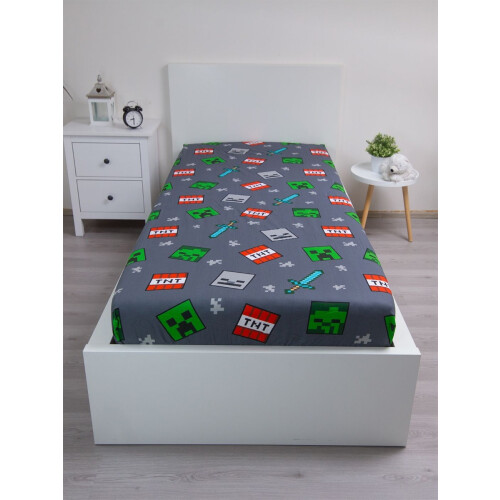 Minecraft Minecraft We Got This Single Fitted Sheet 1