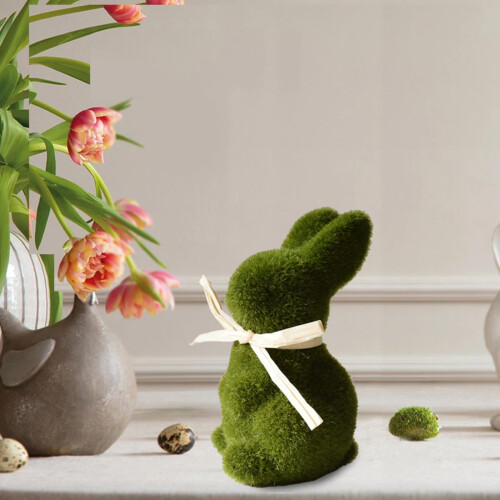 Påskemos-kaninfigur 9,5 cm 2