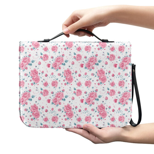 Clúdach Bíobla Leathar PU le Strap Láimhe – XL 2