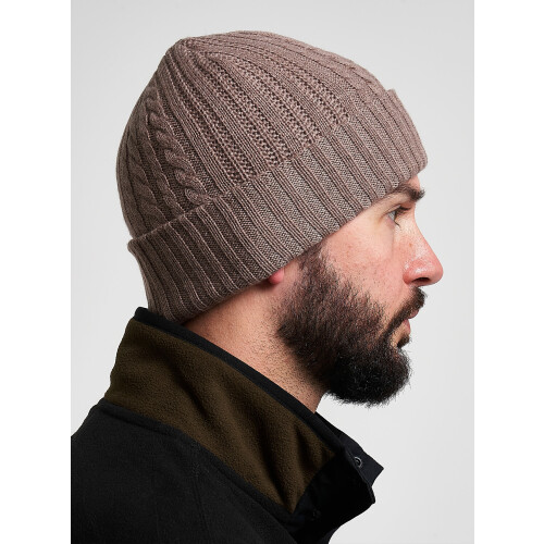 JACK PYKE JACK PYKE Merino Wool Beanie Bob Hat Barley 2