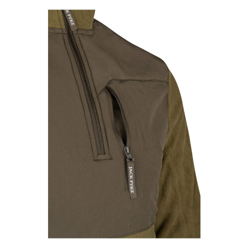 JACK PYKE JACK PYKE Rannock Fleece Pullover Dark Mustard 3X-Large 2