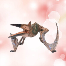 Modellino di dinosauro pterosauro, 1 pezzo, 7,5 x 5,5 pollici