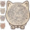 Kattformat träpussel, 135 bitar, Morandi 1