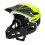 Full Face Helmet for Men with Removable Padding Yellow 1
