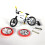 Mini BMX vingerfietsje van legering 1