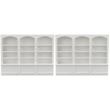 Raft mini pentru bibliotecă din lemn – 2 buc.