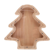 Spaarpot voor huisdecoratie en het opbergen van munten (1 stuk)