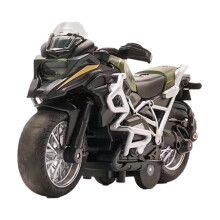 Motocicletta giocattolo in lega a retrocarica per bambini