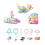 Σετ μαγνητικών πλακιδίων οικοδόμησης 103 τεμαχίων για παιδιά ηλικίας 3–8 ετών 1