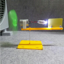 Kit de mini turbina eólica – Modelo de gerador horizontal faça você mesmo