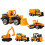 Set mini vehicule de construcții – pachet de 6, scară 1:64 1