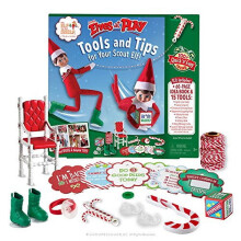Scout-elfjes aan het spelen Kerstdecoratie