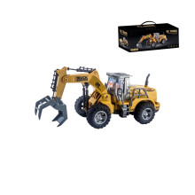 RC-Bagger-Spielzeug für Kinder von 3-8 Jahren – Gelbe Baustelle