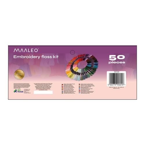 Floss - vyšívacia súprava 50 farieb 25680 1