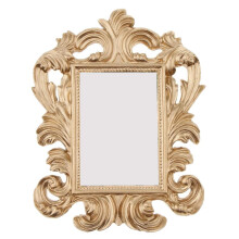 Cadre photo baroque doré avec porte-cartes de table (1 pièce)