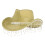 Cowboy Hat Sequined Tassel Design One Size Gold 1