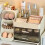 Makeup Organizers with Drawers for Vanity Spacious-Black 7