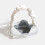 Gift For Friend Small Underarm Bag Comfortable Strap-Black 5