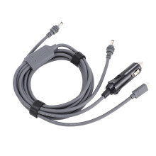 Câble d'alimentation DC Type-C 65W PD IP68 noir 3m