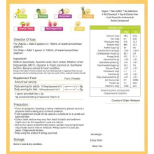 Liposomal Vitamin C + Standardized Banana Extract Powder 150g Pure 100% Natural No Additive for Soup, Smoothies, Coffee, Beverages, Pastries