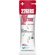 226ERS - High Fructose Gel, Energy Gel for Athletes, with Maltodextrin and Fructose, with 100 mg of Coffee, Vegan and Gluten-Free, Carbohydrates, Cola
