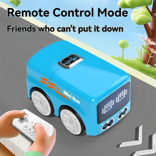 Mini bus télécommandé avec commandes gestuelles et suivi de ligne 2
