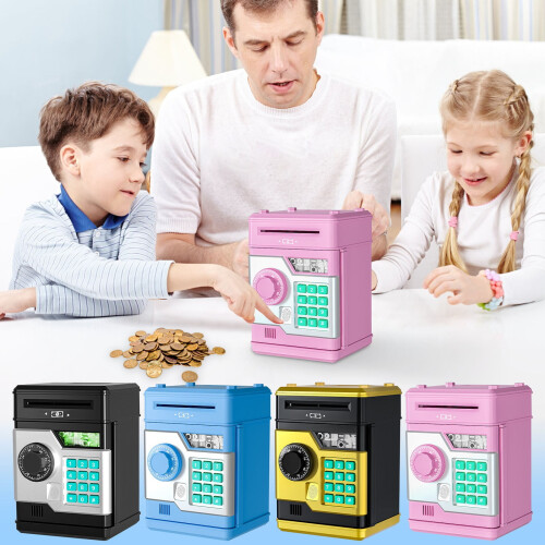Fingeravtrykksminibank for barn, ABS-plast 1