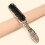 Nylon Bristles Beard Brush With Leopard Texture Handle Beard 5