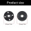 Professional Grinder Adapter Flange Pressure Plate Disc 2PCS For 3