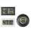 User Friendly Embedded Thermometers Hygrometer Meter For-1 2