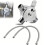 Upgrades 3/8 Inch Manual Mixing Valves With-Version with nut 3