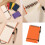 Pocket Notebook 50 Sheets Unruled Twin Coil Binding Memo-yellow 3