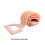 Long Handle Silicone Bath Scrubber With Ergonomic Grip-Pink 4