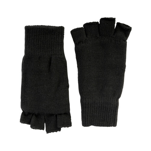JACK PYKE JACK PYKE Thinsulate Fingerless Mitts Black 1