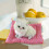 Cuscino sonoro a forma di gatto in peluche (1 pezzo) 4