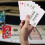 Σετ Παιχνιδιού Mahjong με Κάρτες Παραδοσιακής Κινέζικης Σχεδίασης 144Cards 2