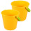 QUMONIN beach sand bucket with handle 2 pcs 3