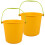 QUMONIN beach sand bucket with handle 2 pcs 5