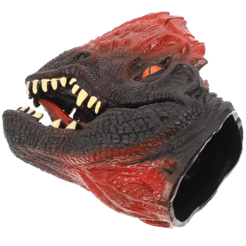 Dinosaurus handpop voor kinderen – Plastic, 16x15x7 cm 2
