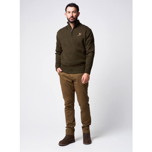 JACK PYKE JACK PYKE Pheasant Men’s Jumpers Olive Green Large 2