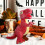 Peluche dinosauro Gallickan rosso, 29 cm 2