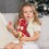 Peluche dinosauro Gallickan rosso, 29 cm 6
