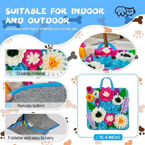 Snuffle fôrmatte for hunder og katter 1