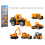 Set mini vehicule de construcții – pachet de 6, scară 1:64 2